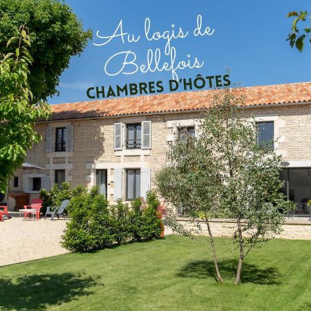 AU LOGIS DE BELLEFOIS - Chambres d'hôtes&Restauration Neuville-du-Poitou Exterior foto